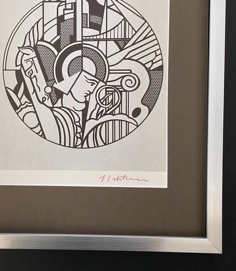Roy Lichtenstein | Vintage 1970 Signed | Framed Offset Lithograph - 3