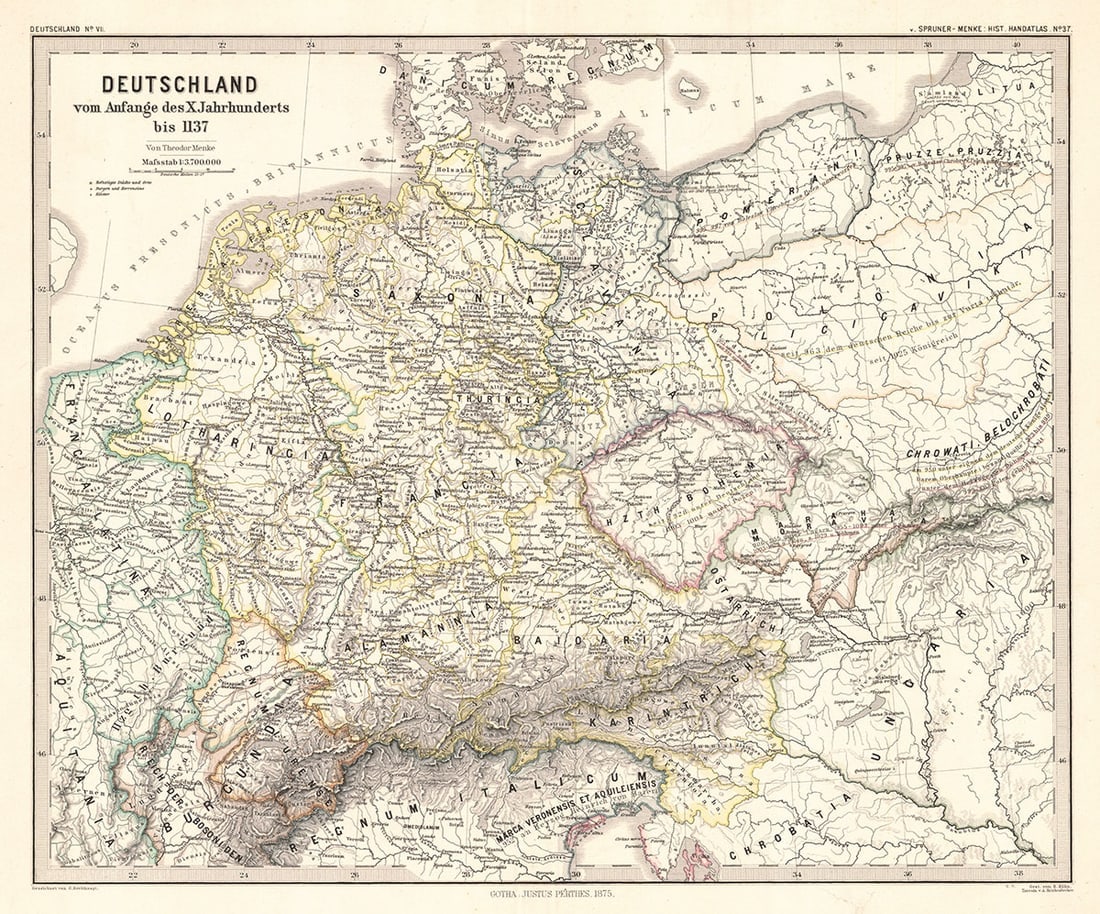 Deutschland vom anfange des XJahrhunderts bis 1137. (1 of 1)