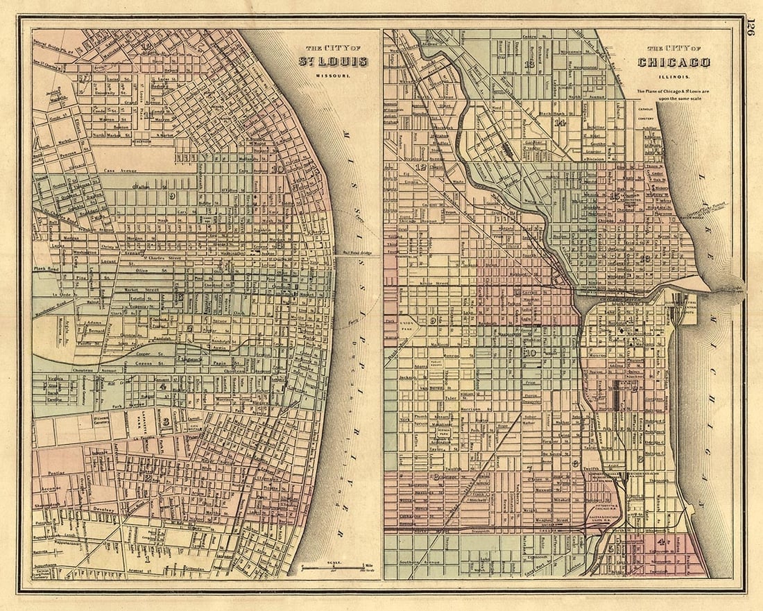 City of St. Louis Missouri | The City of Chicago Illinois (1 of 1)