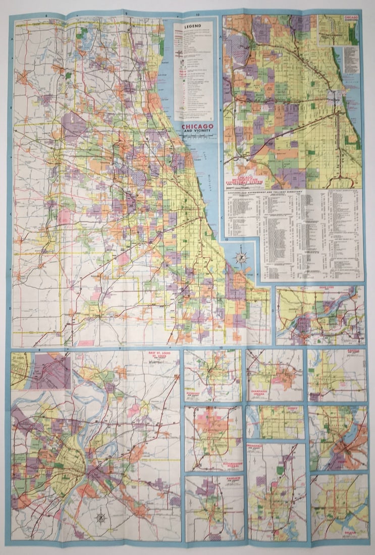 Illinois 77-78 Highway Map - 3