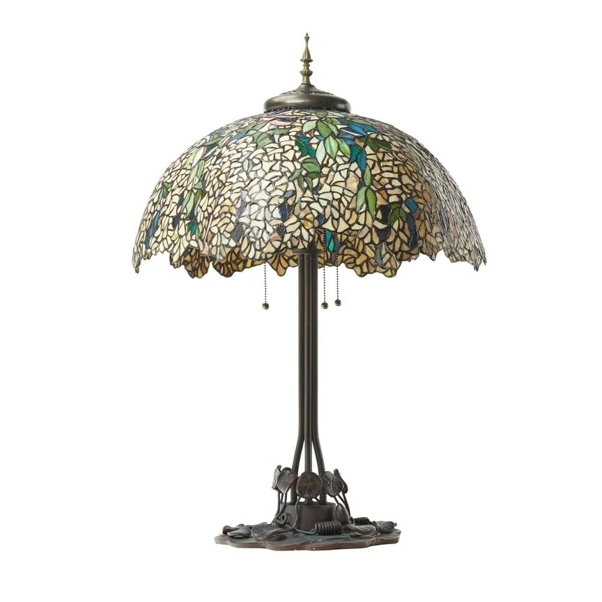 31.75"H Laburnum Stained Glass Table Lamp - 2