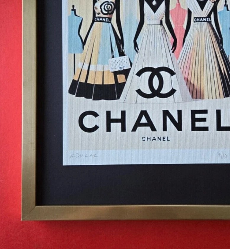 ALEXANDER DULAC | CHANEL Hand Signed Authentic Print Edition of 10 | COA - 3