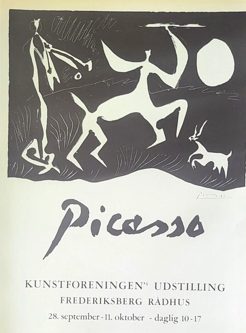 1967 Pablo Picasso Print + Signed Poster – Mounted, Framed & Ready to Own! - 2