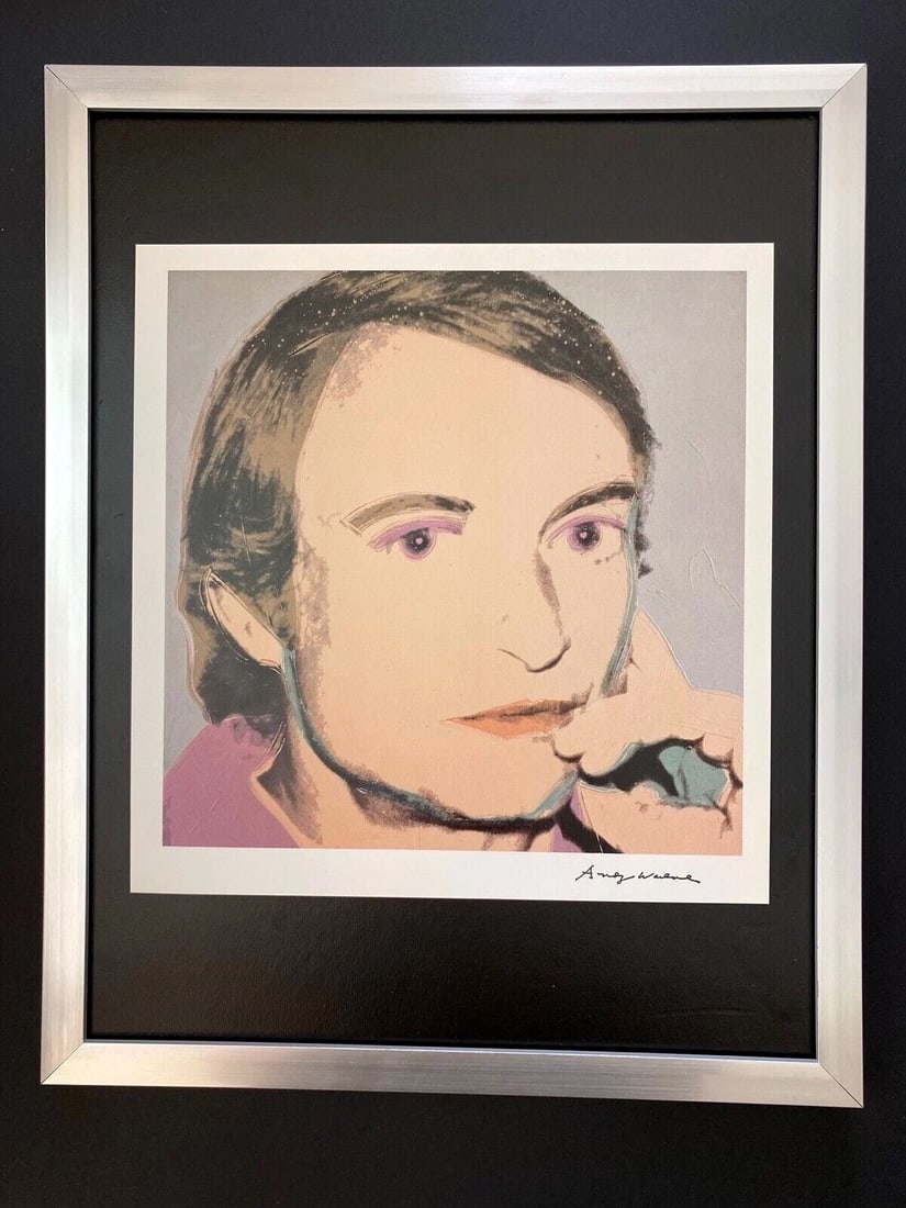 Andy Warhol | Vintage 1984 Roy Lichtenstein Print Signed Mounted and Framed (1 of 3)