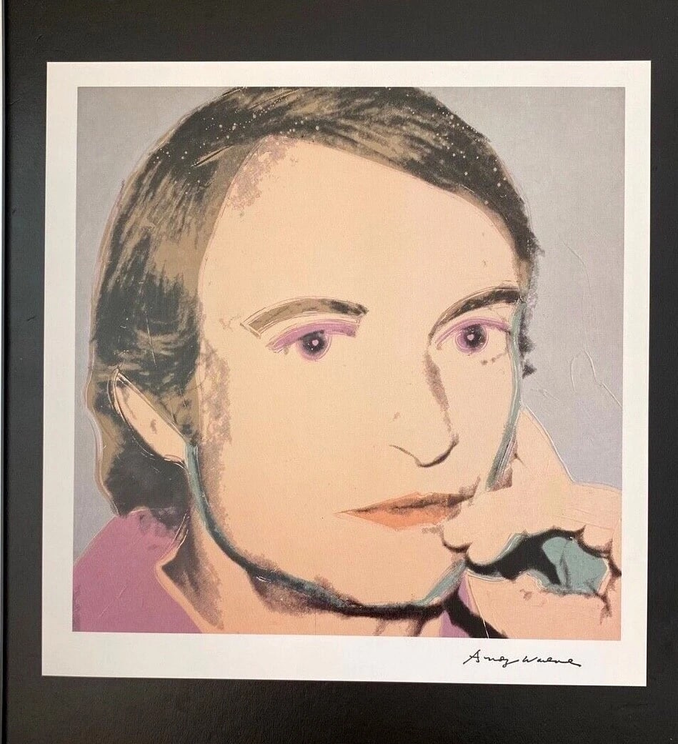 Andy Warhol | Vintage 1984 Roy Lichtenstein Print Signed Mounted and Framed - 2