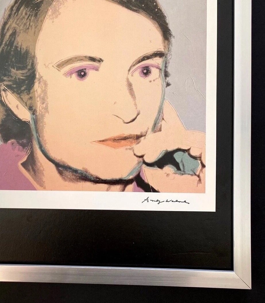 Andy Warhol | Vintage 1984 Roy Lichtenstein Print Signed Mounted and Framed - 3