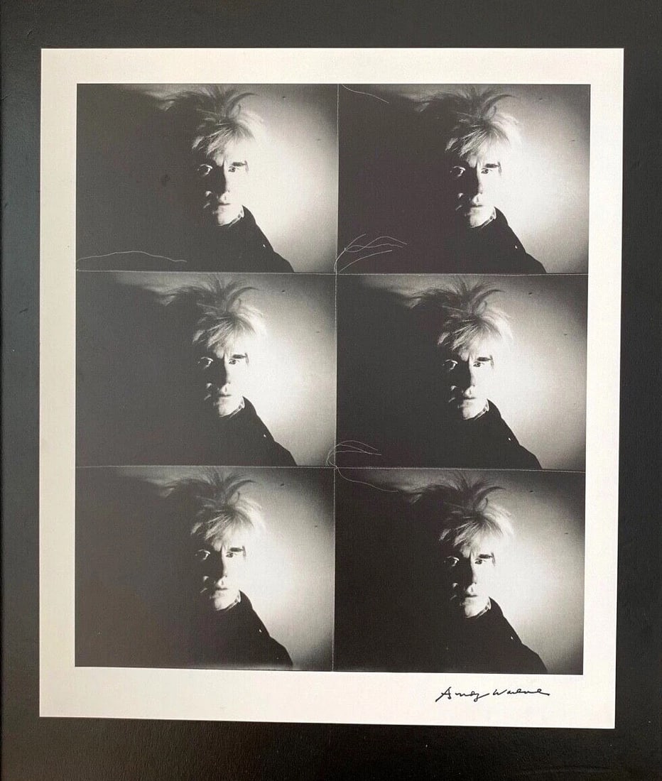 Andy Warhol | Vintage 1984 Self Portraits Print Signed | Mounted and Framed - 2