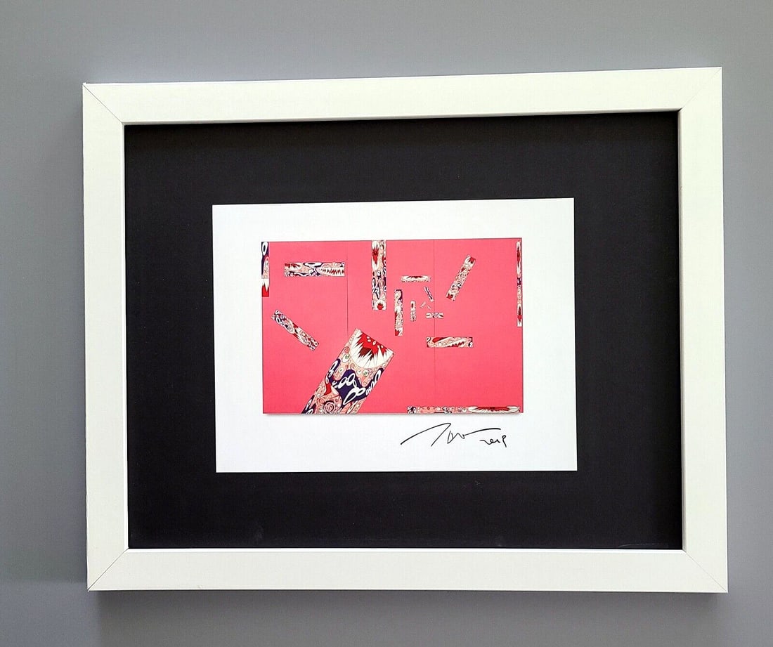 TAKASHI MURAKAMI + AWESOME SIGNED ART PRINT FROM JAPAN + WITH NEW FRAME (1 of 2)