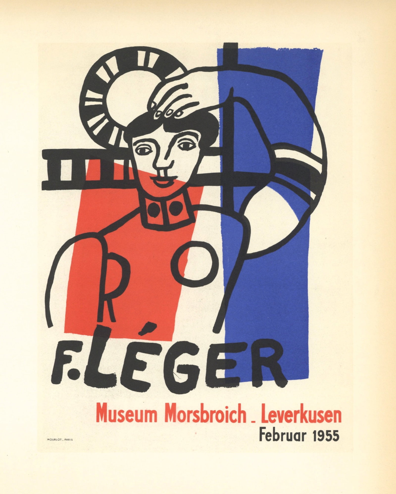 Fernand Leger lithograph poster "Museum Morsbroich" (1 of 1)