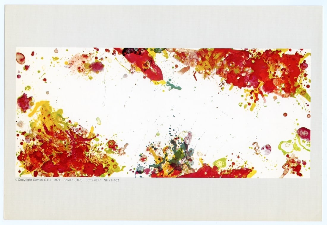 Sam Francis "Spleen" 1971 (1 of 1)