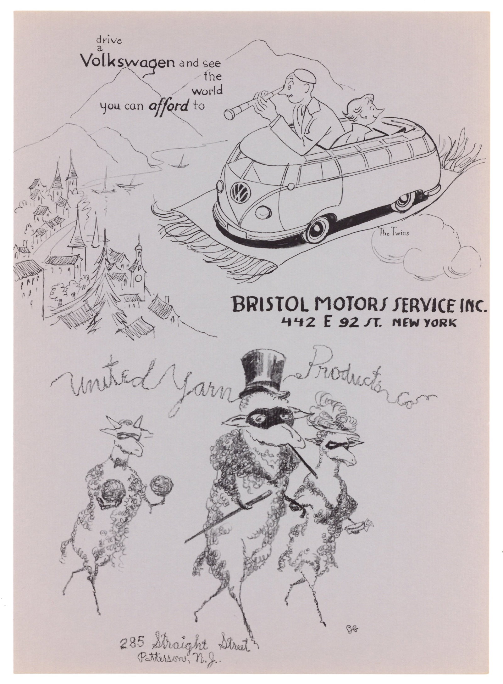 Bertram Goodman original lithograph: Medium: original lithograph. This lithograph was printed in 1958 for the "Improvisations" portfolio, published by the Artists Equity Association of New York on the occasion of the 1958 Spring