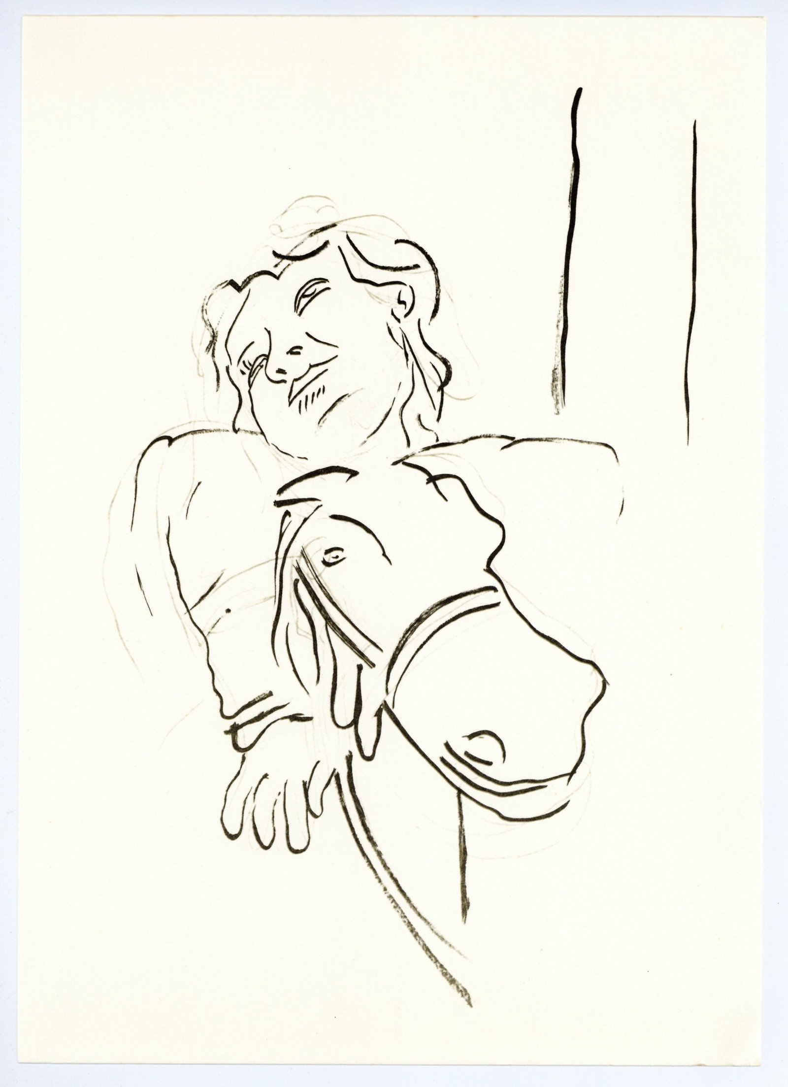 Fernand Leger "Mes Voyages": Medium: offset lithograph (after the original). Printed on Velin bouffant paper from the Papeteries de Hauteville and published by Edito-Service Geneve in 1980. This reproduces one of the original