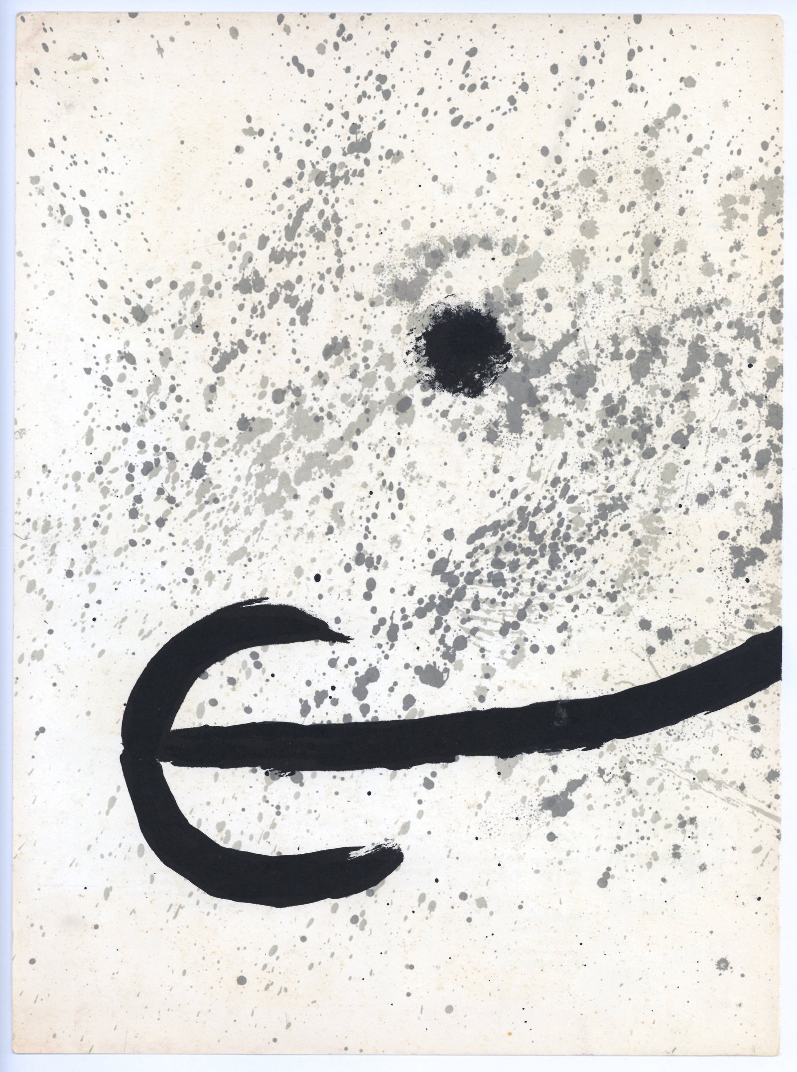 Joan Miro original lithograph | Sculptures 1970: Medium: original lithograph. Printed in 1970 for the back cover of Derriere le Miroir (Sculptures - issue number 186) and published in Paris by Maeght. Size: 15 x 11 inches (378 x 278 mm). There is