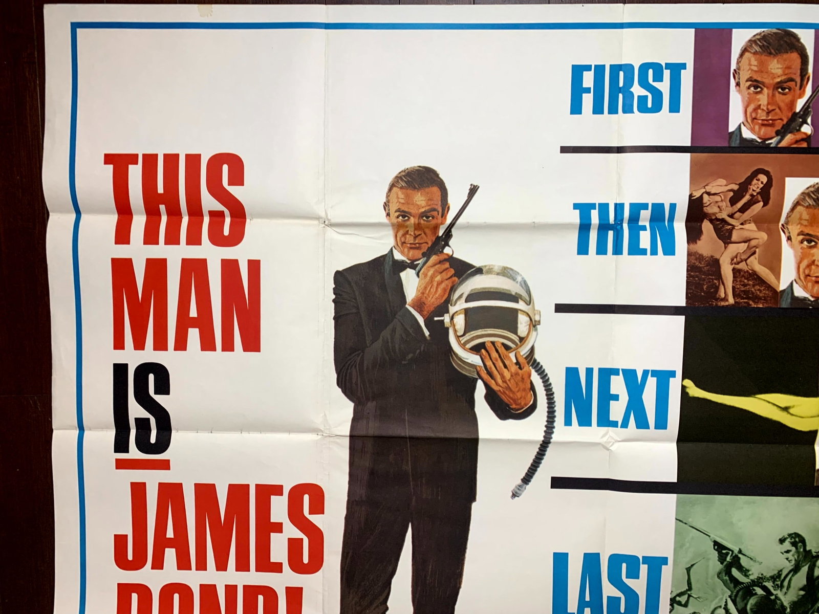 You Only Live Twice - James Bond (1967) 45x59.5 US Subway Movie Poster - 6