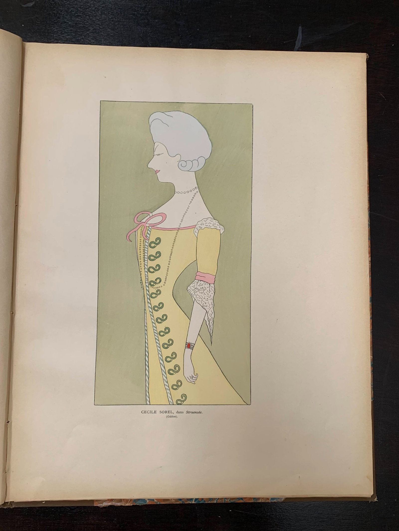 Editions De La Revue Blanche 'Nos Actrices' - Art Leonetto Cappiello (1899) 18x14 French Hardcover - 7