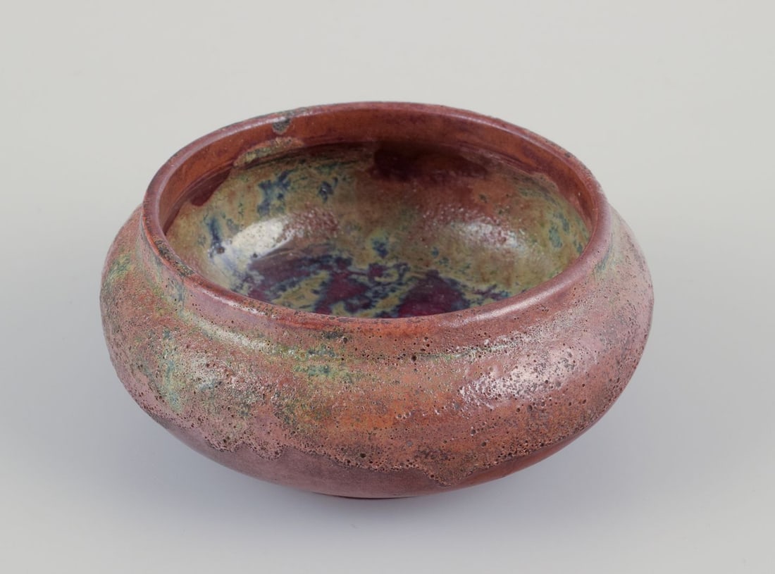 French ceramicists. Three pieces of unique ceramics. 1940-1960s. - 2