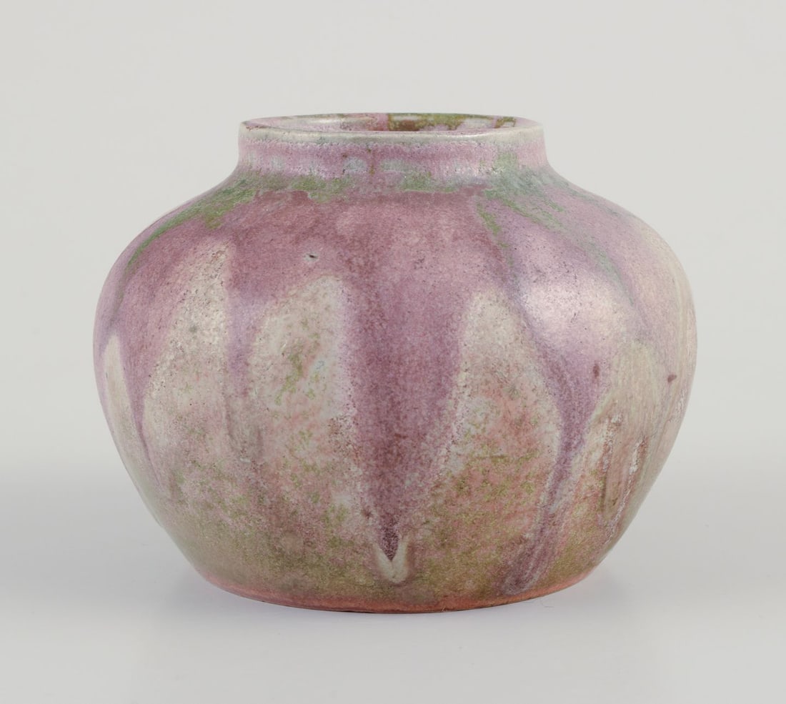 French ceramicists. Three pieces of unique ceramics. 1940-1960s. - 8