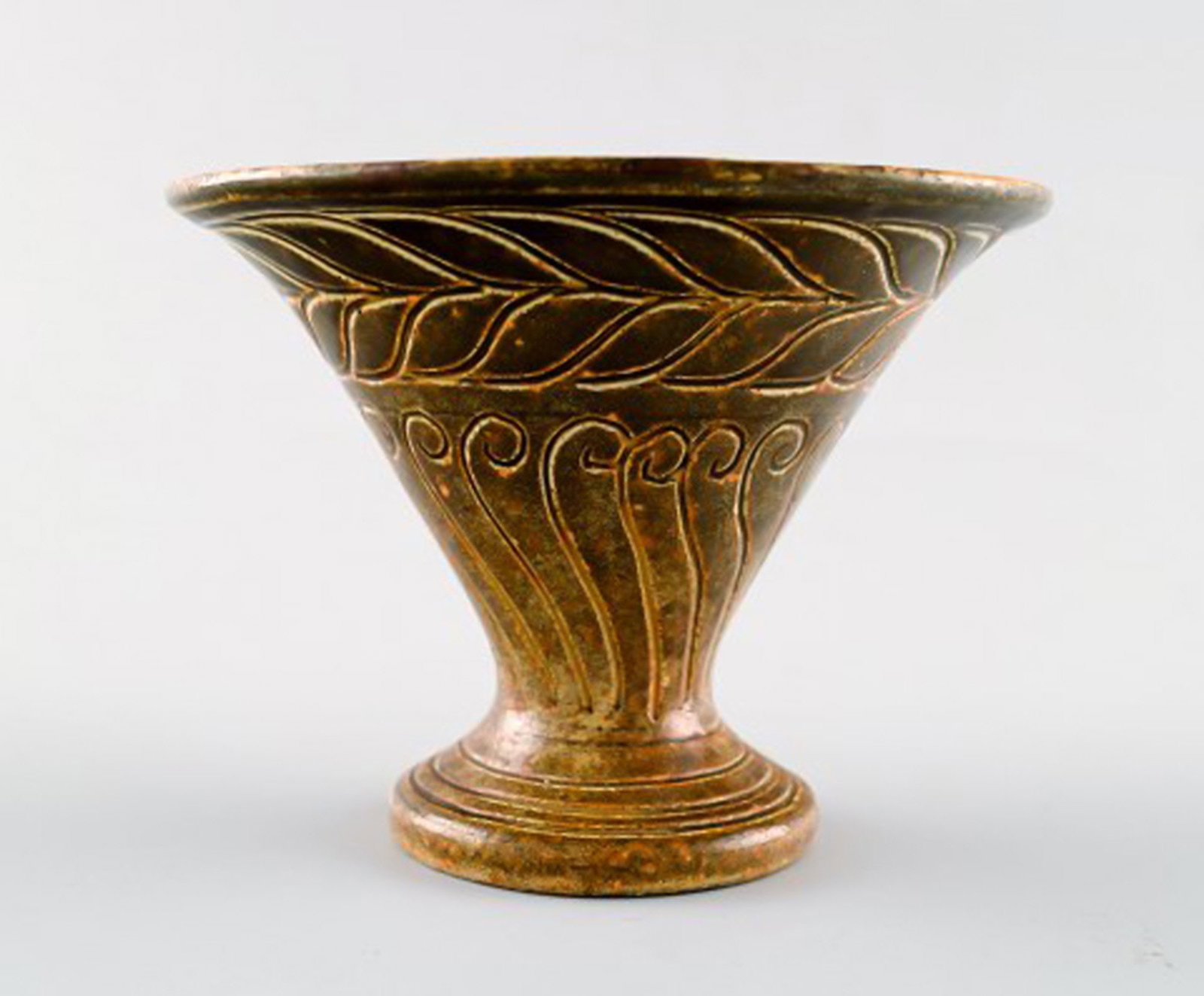 Kähler, Denmark, glazed vase in stoneware. - 2