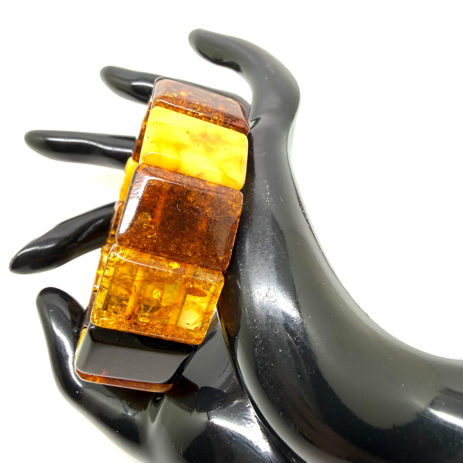 Grand Amber Cuff Bracelet - 5