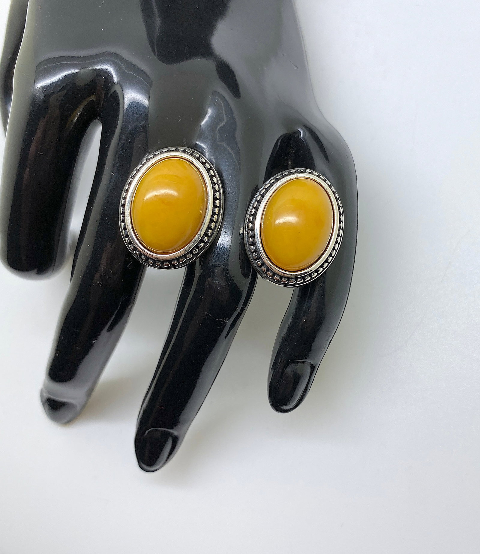 Astonishing Amber Cufflinks - 5