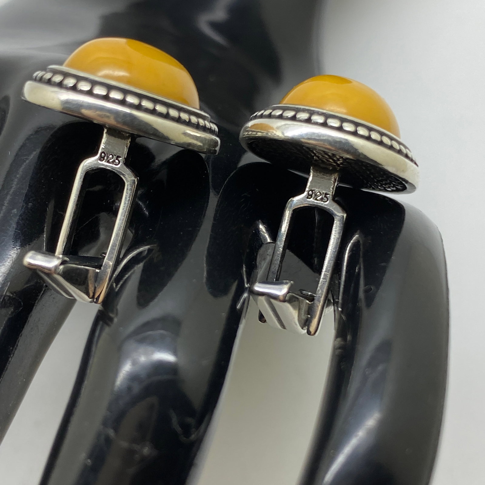 Astonishing Amber Cufflinks - 6
