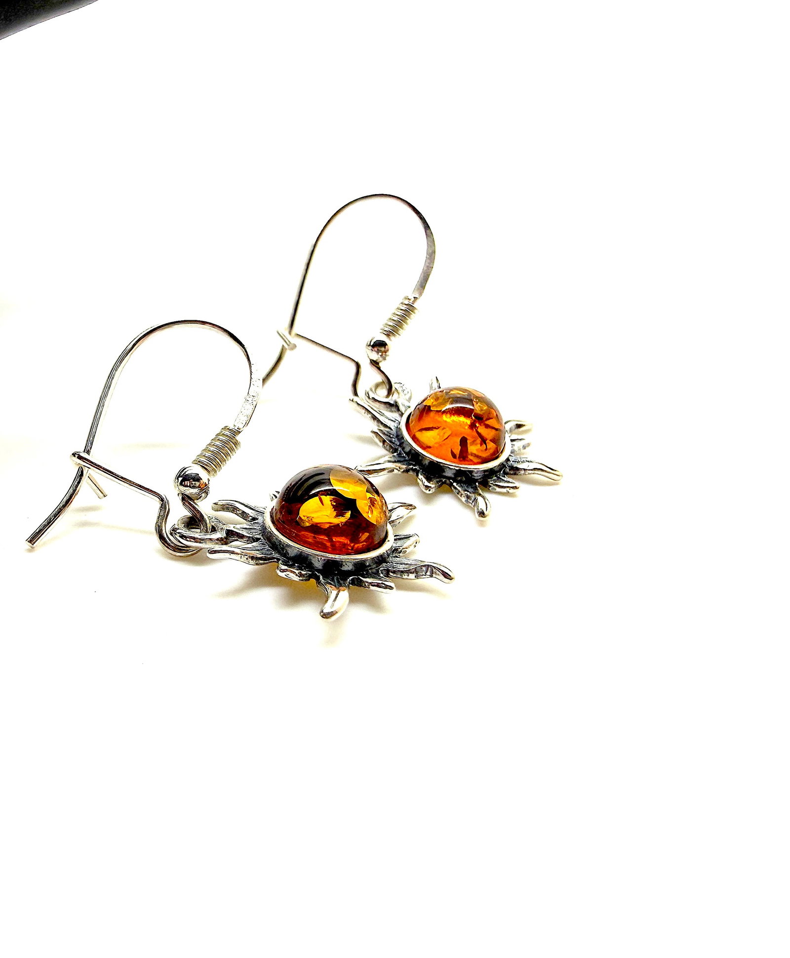 Stunning Amber Earrings - 5