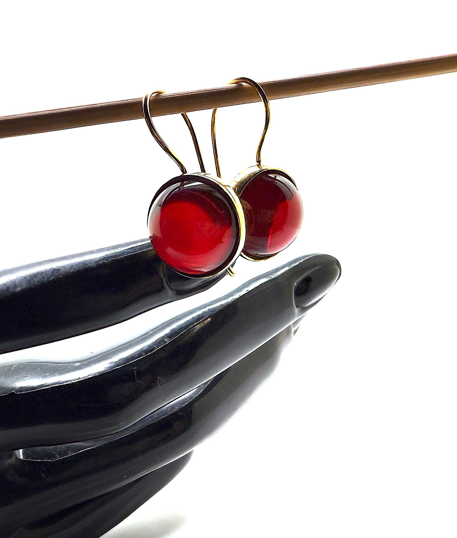 Stunning Amber Earrings - 4