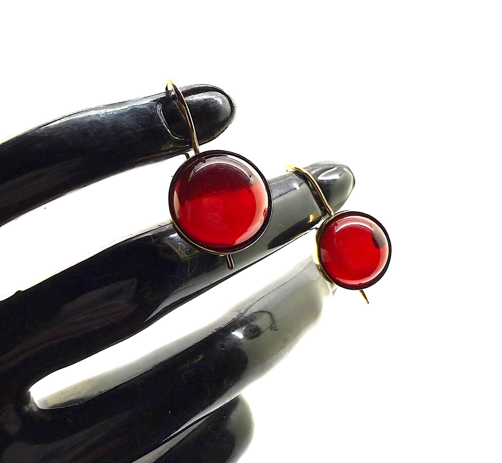 Stunning Amber Earrings - 5
