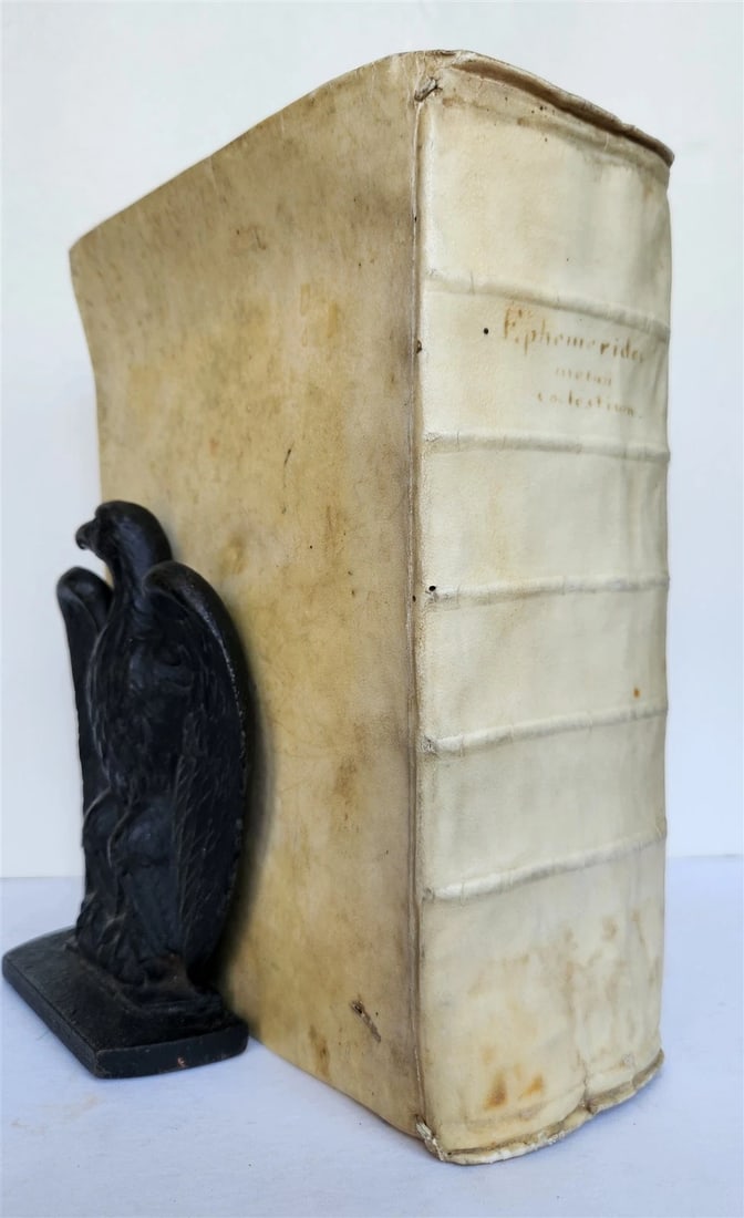 1720 Ephemerides Motuum Coelestium ANTIQUE astronomy astrology Antonio Ghislieri - 2