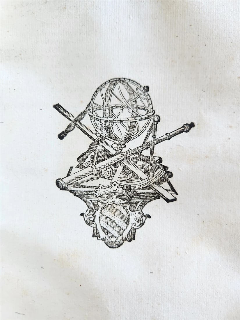1720 Ephemerides Motuum Coelestium ANTIQUE astronomy astrology Antonio Ghislieri - 9