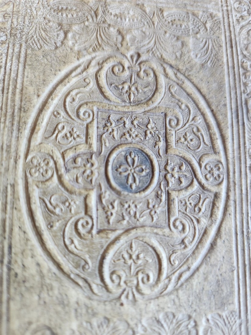 1567 HORACE POETRY antique HAND TOOLED PIGSKIN BINDING 16th CENTURY - 6