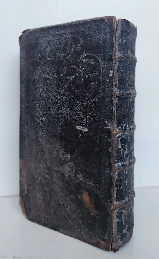 1684 BIBLE in ENGLISH FRENCH & DUTCH antique NEW TESTAMENT - 2