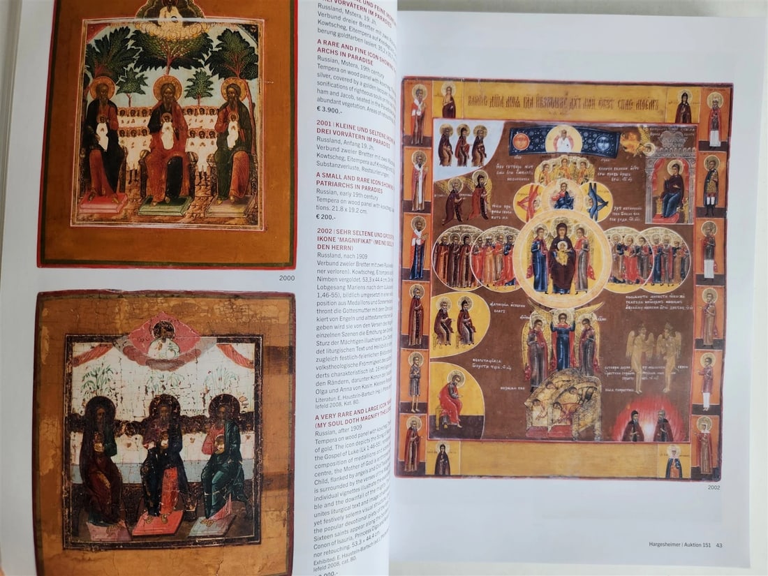 RUSSIAN & GREEK ORTHODOX ICONS LOT of 2025-2026 GERMAN AUCTION CATALOGS - 5