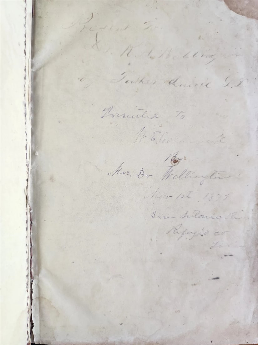 1855 BIBLE in ENGLISH antique OLD & NEW TESTAMENT Boston AMERICANA - 20