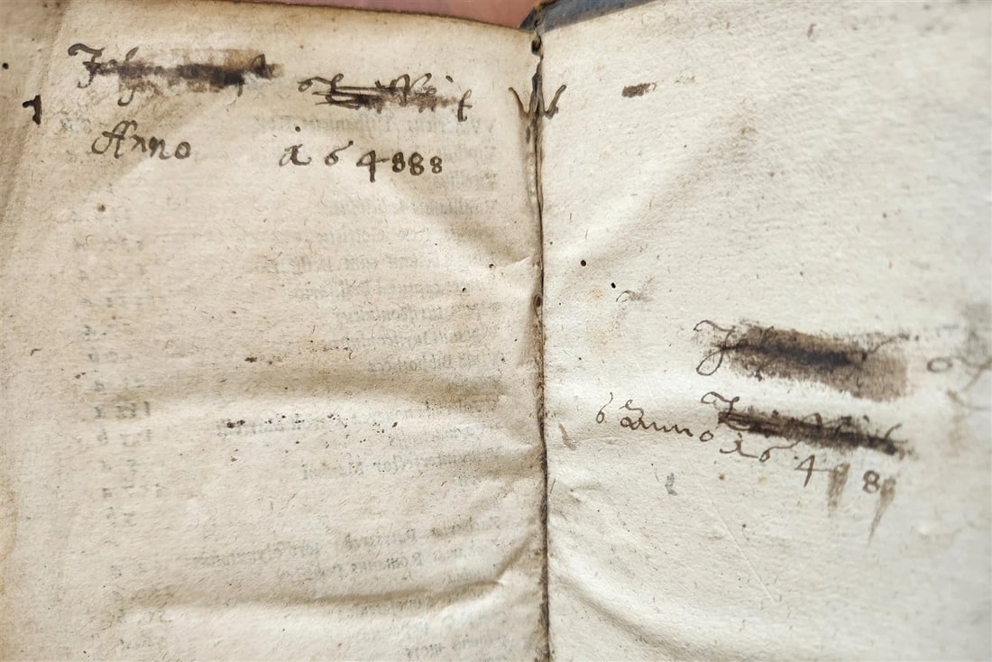1560 PHILIPP MELANCHTHON UNIVERSAL HISTORY pigskin binding ANTIQUE 16th CENTURY - 17