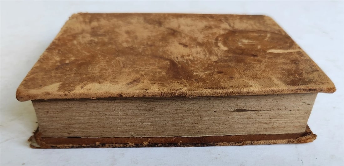 1831 ITALIAN ENGLISH POCKET DICTIONARY antique FIRST AMERICAN EDITION - 3