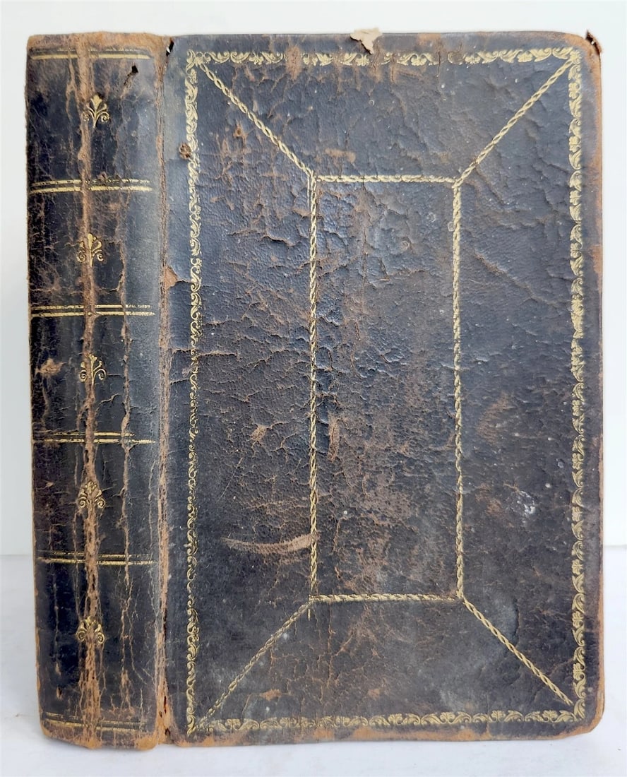 1830 NEW HYMN BOOK for UNIVERSALIST SOCIETIES antique AMERICANA Boston (1 of 9)