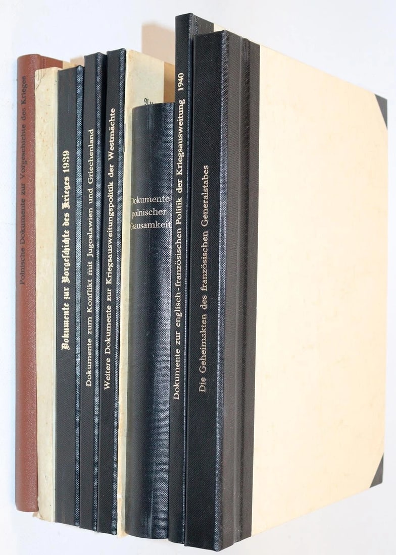 1939-1940 LOT of GERMAN POLITICAL & MILITARY DOCUMENT PUBLICATIONS (1 of 20)