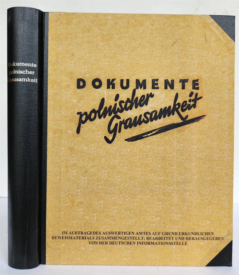 1939-1940 LOT of GERMAN POLITICAL & MILITARY DOCUMENT PUBLICATIONS - 3