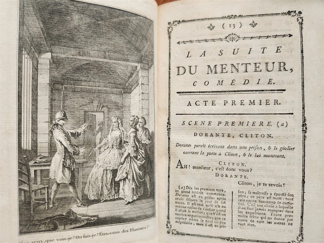 1776 THEATRE by P. CORNEILLE illustrated 9 VOLUMES antique - 14