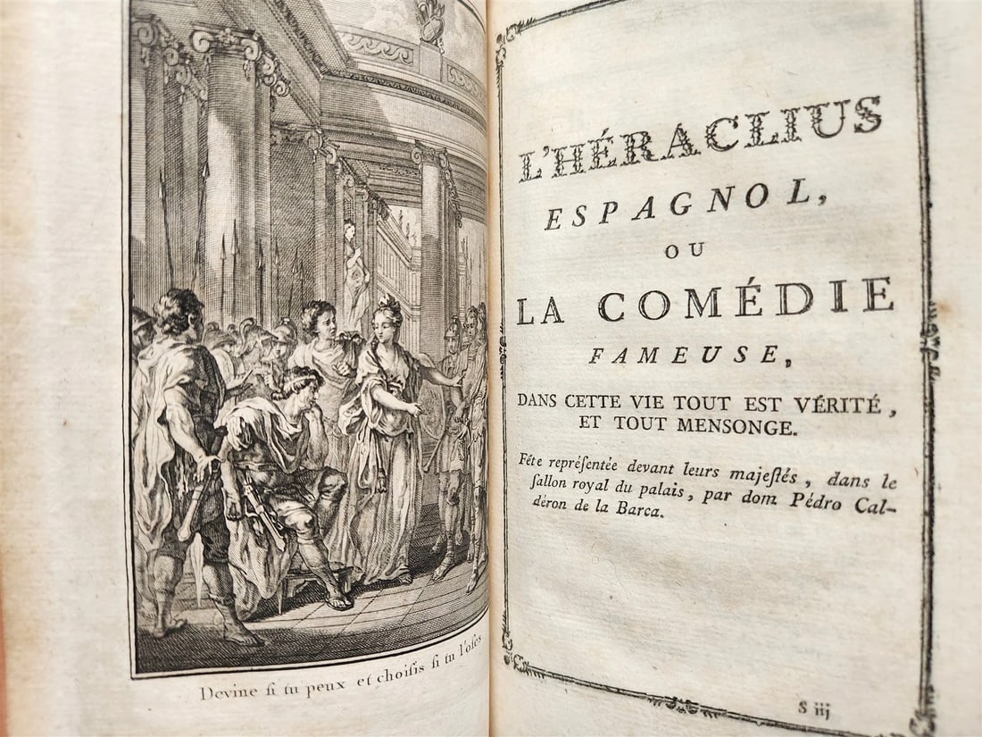 1776 THEATRE by P. CORNEILLE illustrated 9 VOLUMES antique - 16
