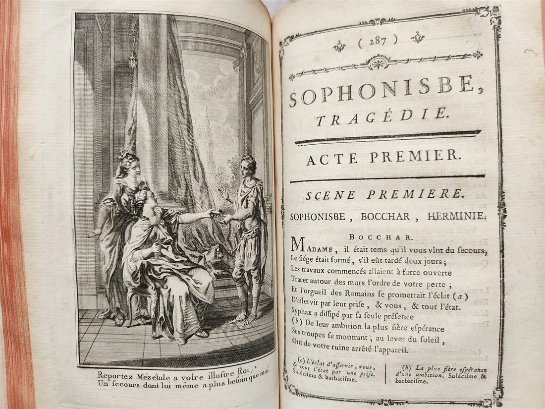 1776 THEATRE by P. CORNEILLE illustrated 9 VOLUMES antique - 18