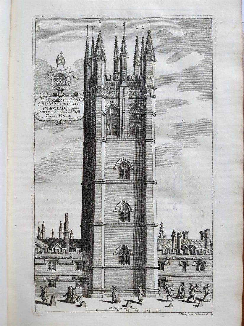 1724 LIFE of CARDINAL WOLSEY by Richard Fiddes ILLUSTRATED FOLIO antique ENGLISH - 5