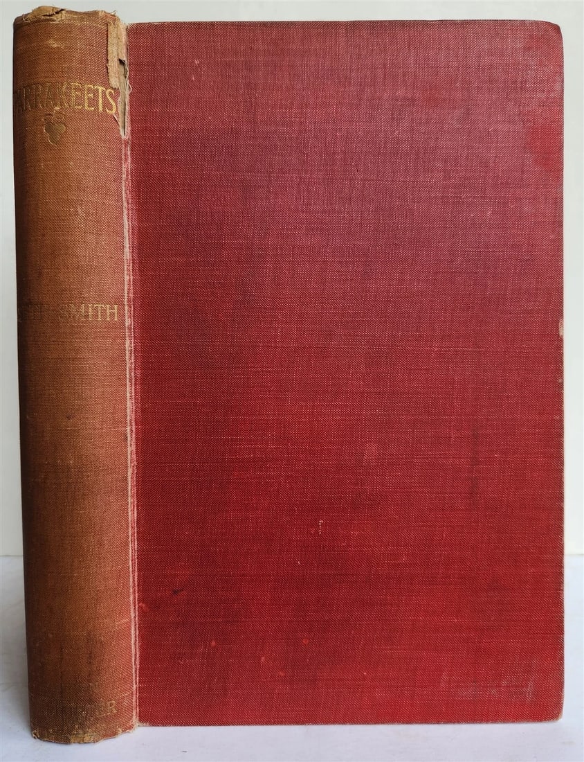 1903 PARRAKEETS Handbook to the Imported Species ANTIQUE ILLUSTRATED parrots - 3