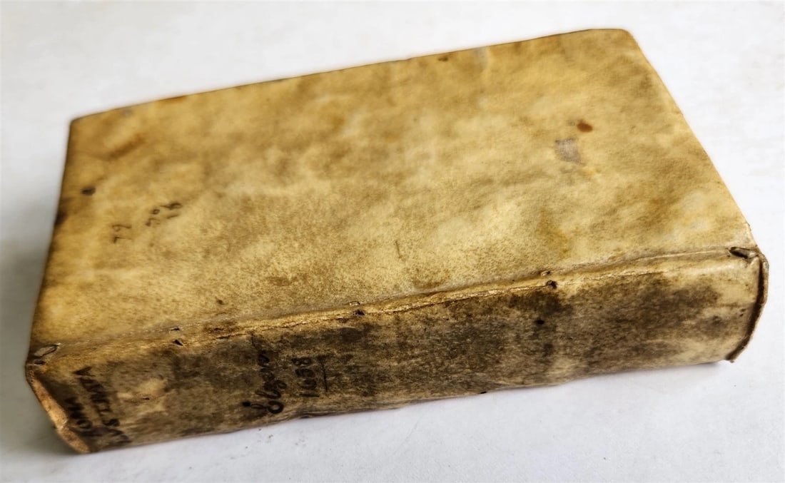 1657 ROMAN ANTIQUITIES illustrated ANTIQUE vellum bound - 12
