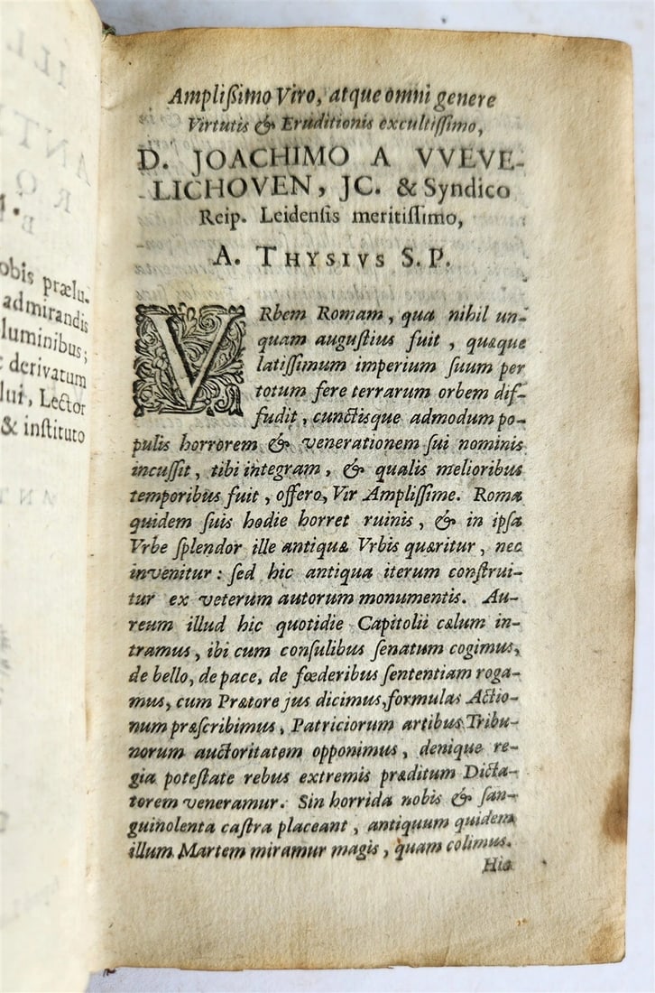 1657 ROMAN ANTIQUITIES illustrated ANTIQUE vellum bound - 13