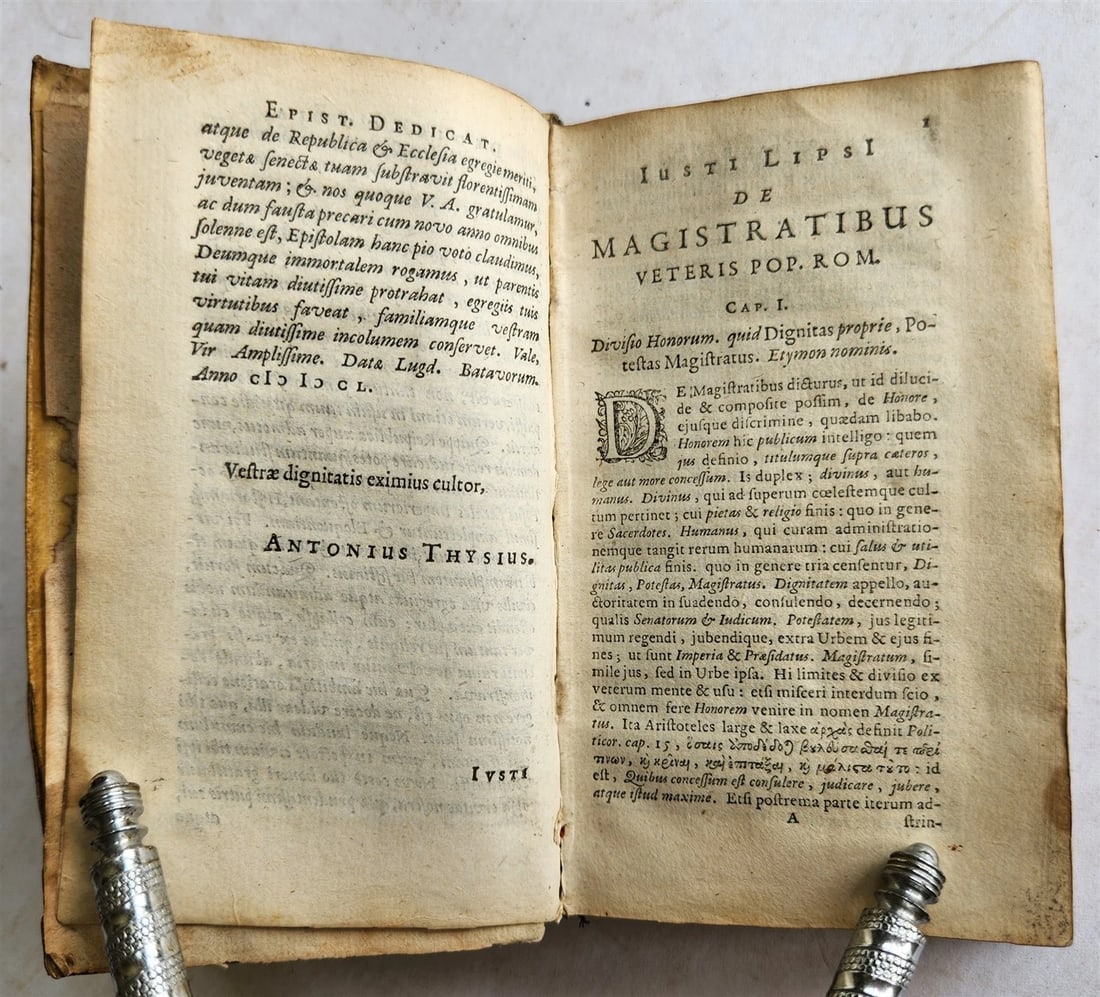 1657 ROMAN ANTIQUITIES illustrated ANTIQUE vellum bound - 15