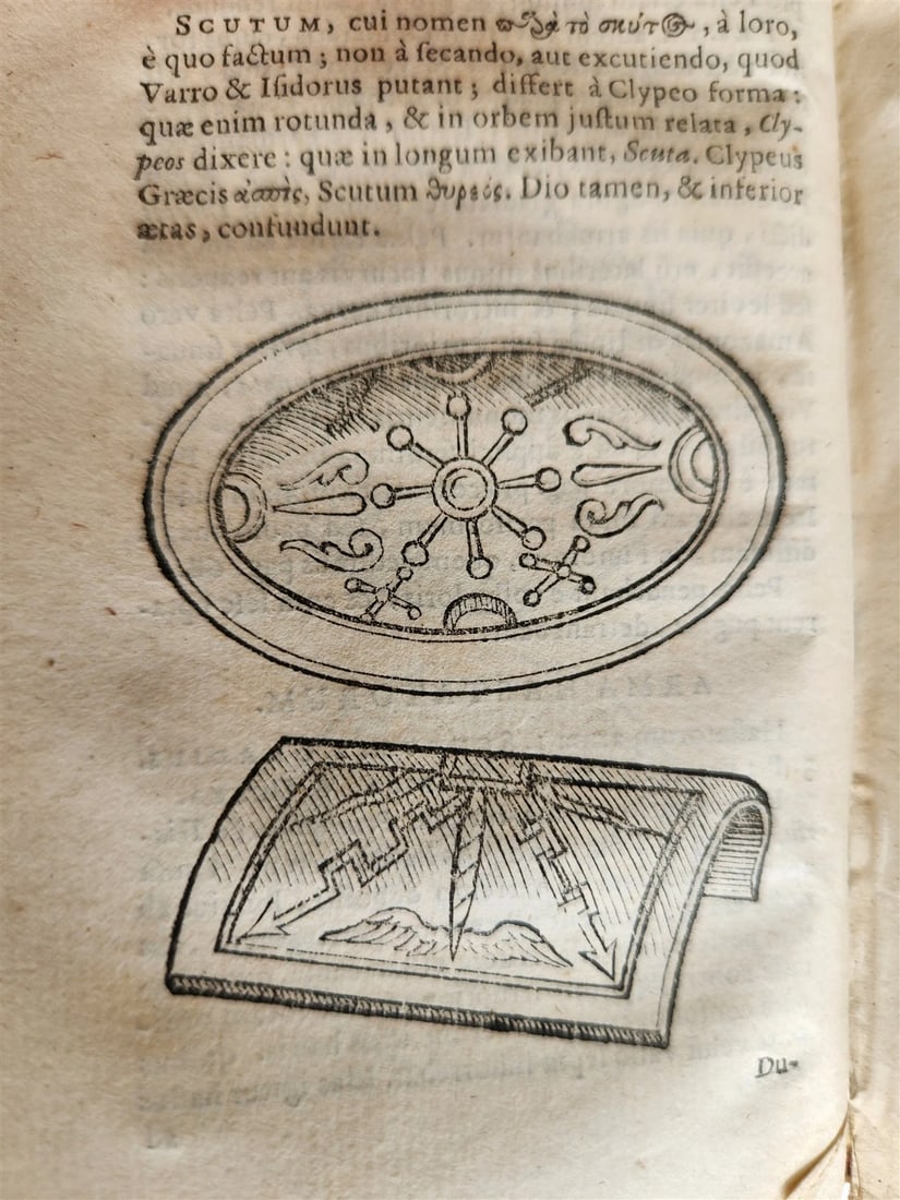 1657 ROMAN ANTIQUITIES illustrated ANTIQUE vellum bound - 4