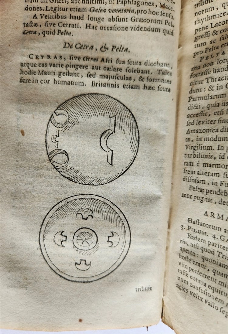 1657 ROMAN ANTIQUITIES illustrated ANTIQUE vellum bound - 5