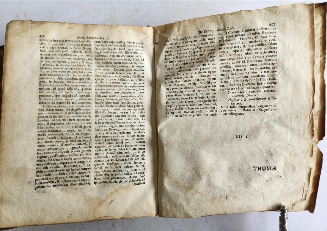 1723 MEDICAL TREATISE on ARTHRITIS & PODAGRA 2 volumes ANTIQUE vellum binding - 11